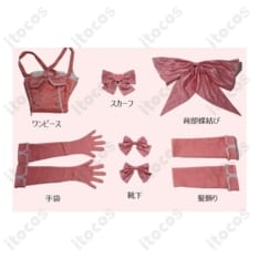 魔法少女にあこがれて 花菱はるか（マジアマゼンタ）コスプレ衣装 高再現でイベントや撮影に最適 - 4枚目の画像（サムネイル）