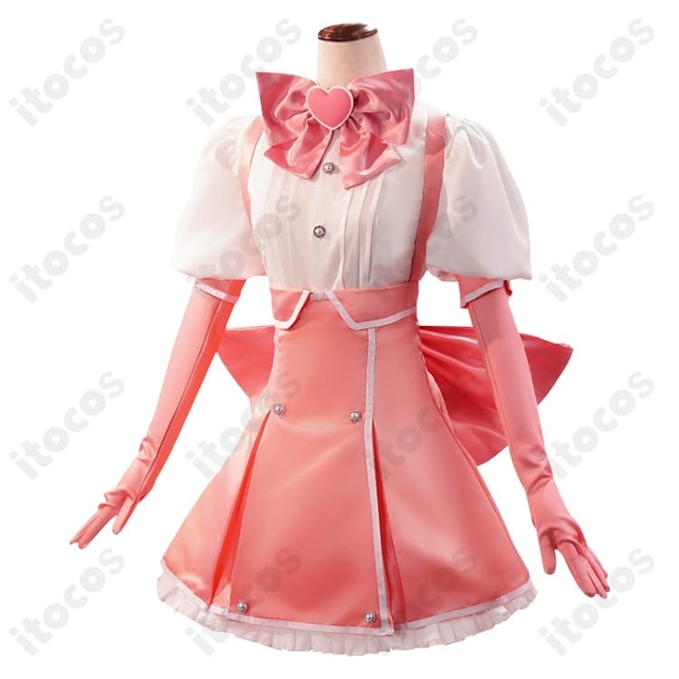 魔法少女にあこがれて 花菱はるか（マジアマゼンタ）コスプレ衣装 高再現でイベントや撮影に最適 - 2枚目の画像