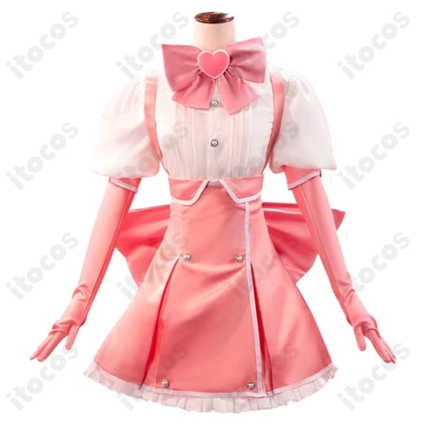 魔法少女にあこがれて 花菱はるか（マジアマゼンタ）コスプレ衣装 高再現でイベントや撮影に最適