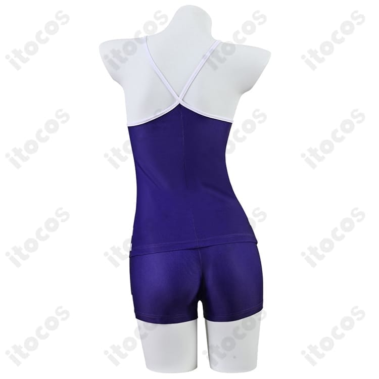 ウマ娘 プリティーダービー 競泳水着コスプレ｜動きやすく安心の2点セット - 4枚目の画像