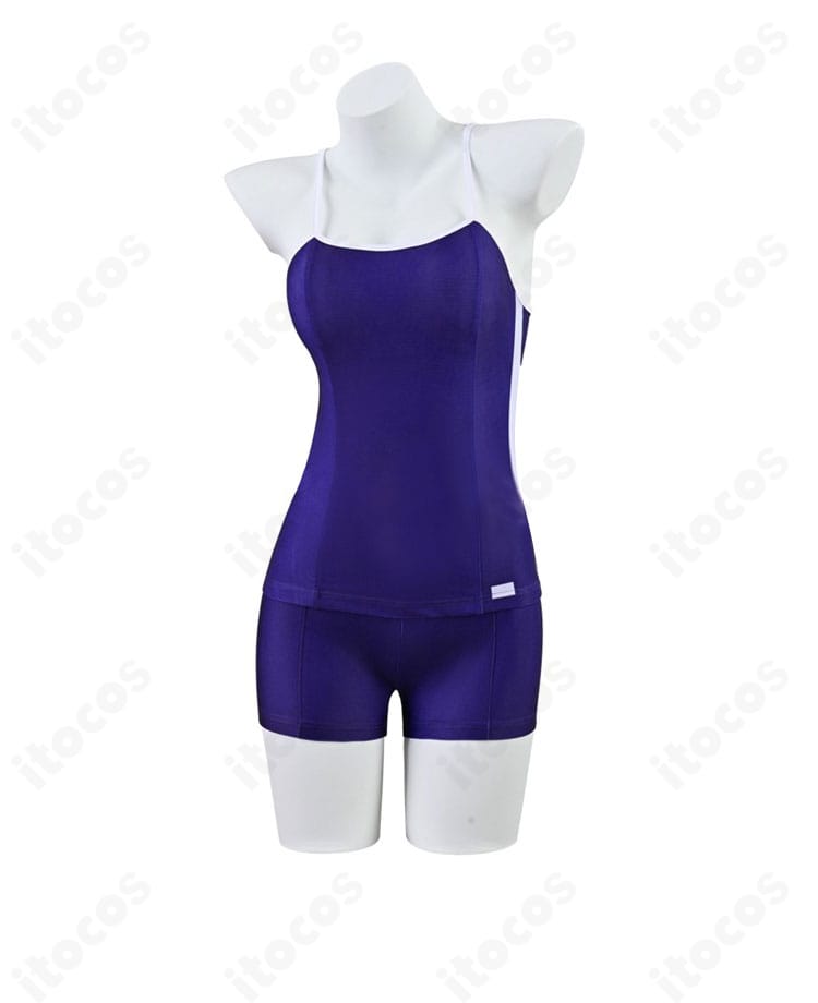 正面全体像｜ウマ娘 プリティーダービー 競泳水着コスプレ衣装のシルエットとバランス