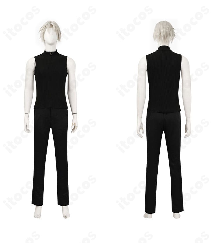 インナーとズボンの詳細。着用感を高める設計とコーディネートの統一感が伝わる画像。