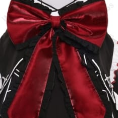 時崎狂三 囁告篇帙（ラジエル）コスプレ衣装 高再現シルエットでイベントも撮影も映える - 4枚目の画像（サムネイル）