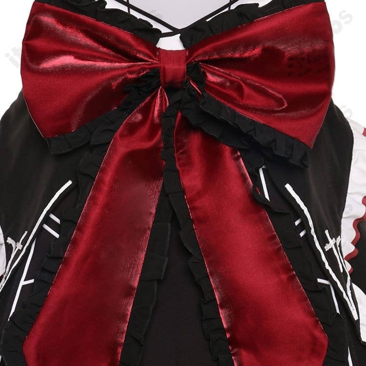 時崎狂三 囁告篇帙（ラジエル）コスプレ衣装 高再現シルエットでイベントも撮影も映える - 4枚目の画像