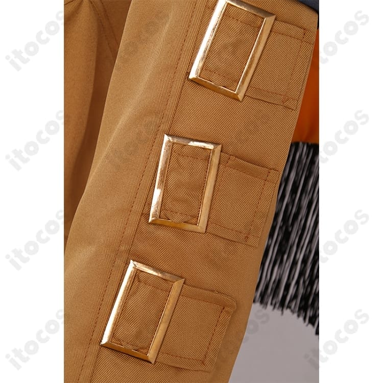 GUILTY GEAR -STRIVE- ミリア＝レイジ コスプレ 高再現で動きやすい定番衣装、撮影会に最適 - 4枚目の画像