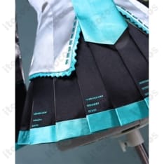 初音ミク コスプレ衣装 高再現で着やすい定番セット、撮影・ステージに最適 - 2枚目の画像（サムネイル）