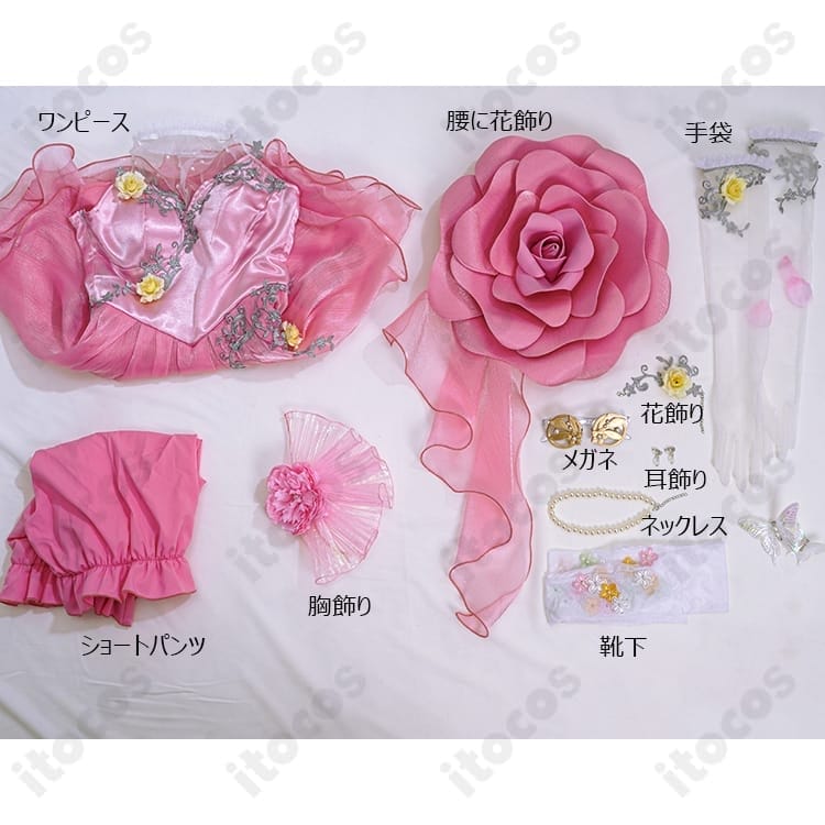 第五人格 踊り子 マルガレータ・ツェレ シルフィード｜刺繍と花飾りで高再現、撮影・イベントに最適 - 6枚目の画像