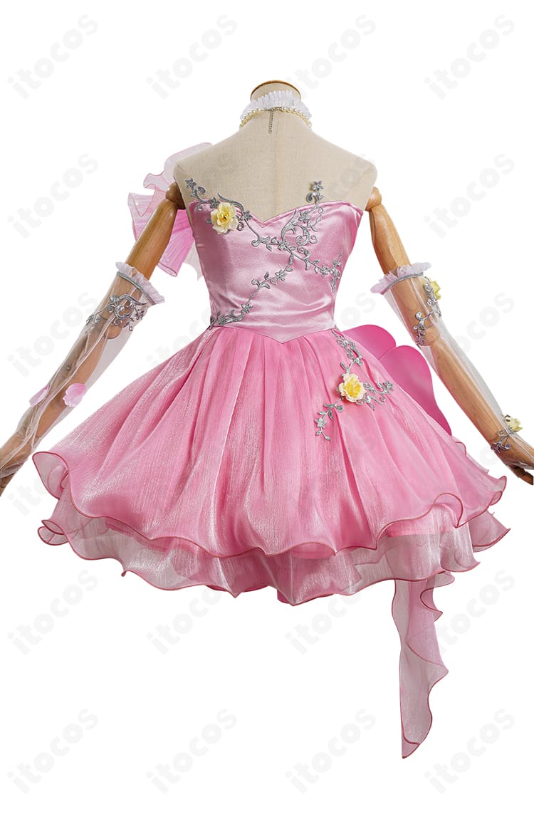 シルフィード コスプレ衣装 背面デザインと装飾配置