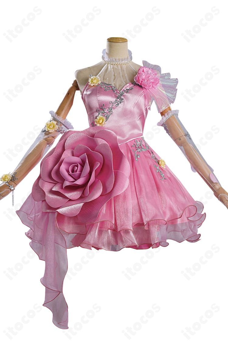 シルフィード コスプレ衣装 正面の全体像と装飾ディテール