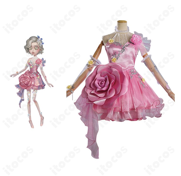 第五人格 踊り子 マルガレータ・ツェレ シルフィード衣装とキャラクター比較の正面画像