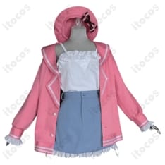 ブルーアーカイブ 浅黄ムツキ衣装 高再現で軽快、イベントと撮影に最適｜オーダーメイド可 - 1枚目の画像（サムネイル）