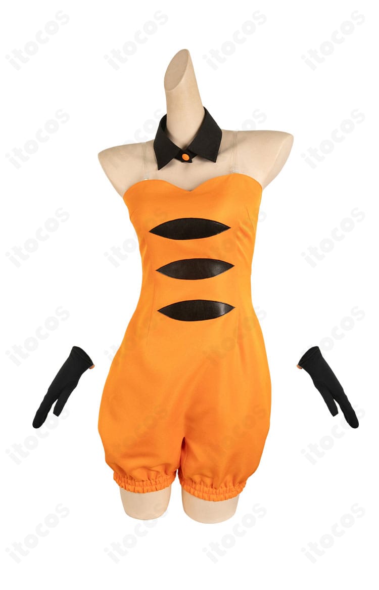 スプラトゥーン3 アオリ ハロウィンVer. コスプレ衣装の正面全身カット