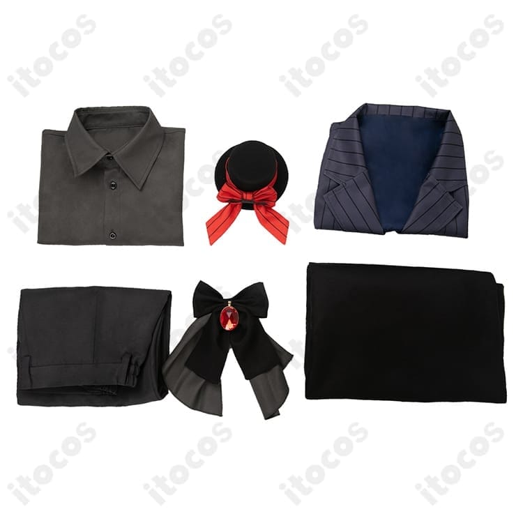 【推しの子】星野愛久愛海（アクア）吸血鬼衣装｜黒映えシルエットで撮影・イベントに最適 - 7枚目の画像