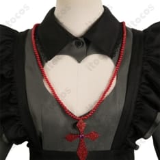 【推しの子】星野ルビー 吸血鬼風メイド メイド服一式｜黒基調でゴシック可愛い、イベント・撮影に最適 - 5枚目の画像（サムネイル）