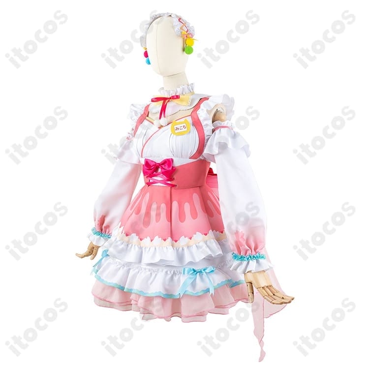 ホロライブ さくらみこ 正月衣装コスプレセット｜和風で可憐、イベント＆撮影に最適 - 2枚目の画像