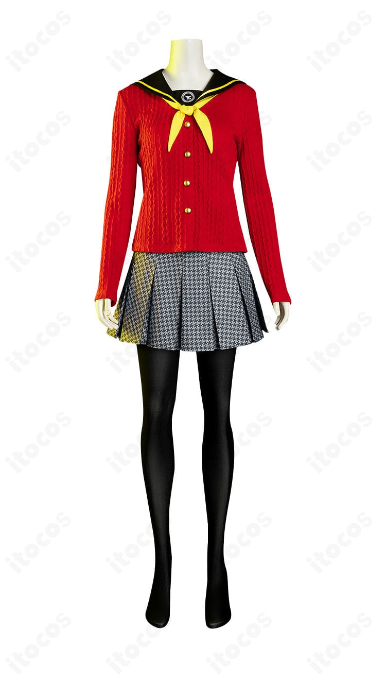 ペルソナ4 天城雪子 夏服制服コスプレ 正面全身画像（トップスとスカートのバランス）