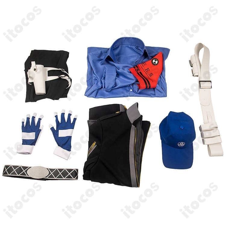 ペルソナ3 伊織順平 S.E.E.S.制服 コスプレ衣装。高再現で動きやすく、撮影・イベントに最適 - 8枚目の画像