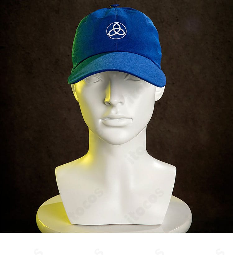 伊織順平 制服版コスプレ衣装 帽子のディテール｜キャップの質感