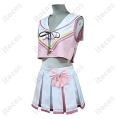 ブルーアーカイブ 下江コハル チアリーダー コスプレ 高再現で動きやすく長時間も快適 - 2枚目の画像（サムネイル）