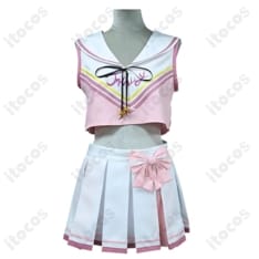 ブルーアーカイブ 下江コハル チアリーダー コスプレ 高再現で動きやすく長時間も快適 - 1枚目の画像（サムネイル）