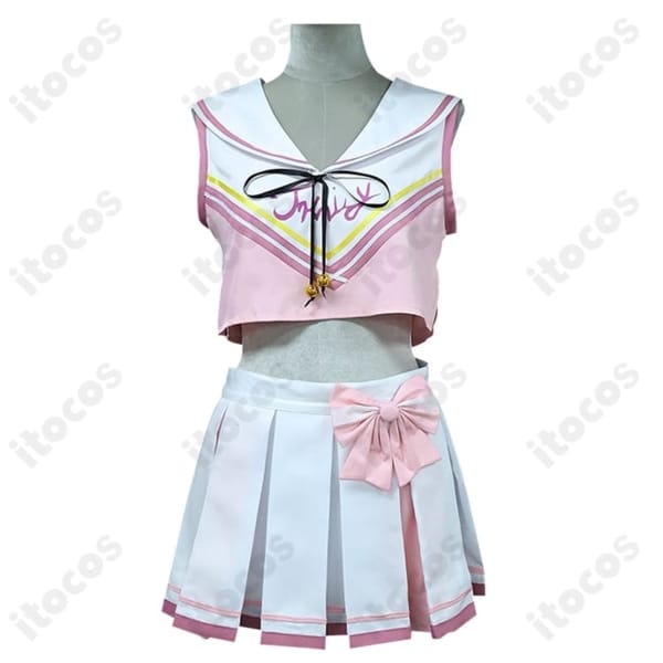 ブルーアーカイブ 下江コハル チアリーダー コスプレ 高再現で動きやすく長時間も快適