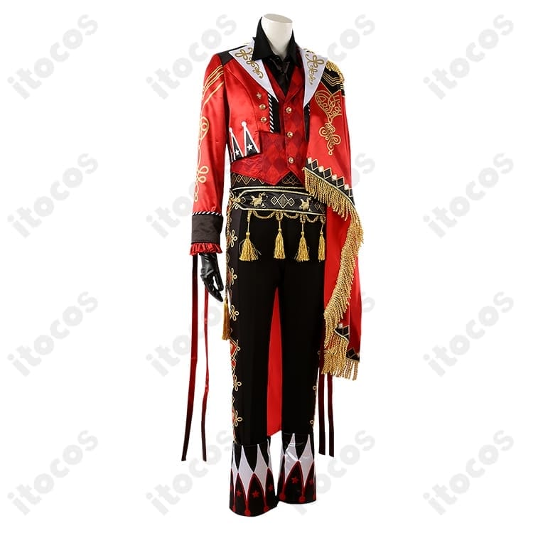 ツイステ エース・トラッポラ プレイフル・ドレス 高再現コスプレ一式。撮影・イベントで映える設計 - 2枚目の画像