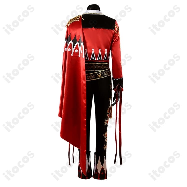 ツイステ エース・トラッポラ プレイフル・ドレス 高再現コスプレ一式。撮影・イベントで映える設計 - 4枚目の画像