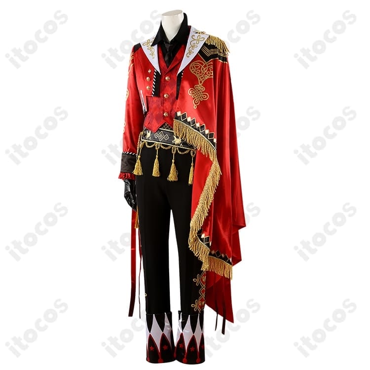 ツイステ エース・トラッポラ プレイフル・ドレス 高再現コスプレ一式。撮影・イベントで映える設計 - 3枚目の画像