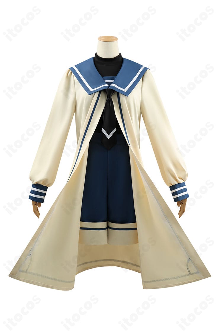 商品正面ディテール。シエル衣装のコートとインナーの質感・装飾を近接で示す画像