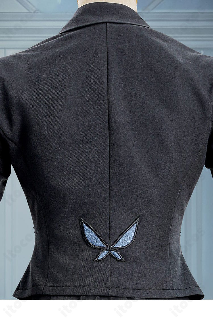 Identity V 昆虫学者 メリー・プリニウス フェリス 衣装の背面装飾パーツのクローズアップ