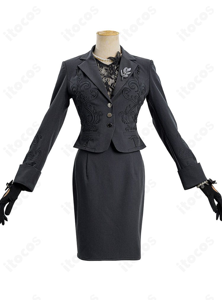 Identity V 昆虫学者 メリー・プリニウス フェリス コスプレ衣装の正面全体像