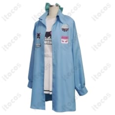 ブルーアーカイブ 栗村アイリ バンド「シュガーラッシュ」衣装 高再現で快適、イベントと撮影に最適 - 2枚目の画像（サムネイル）