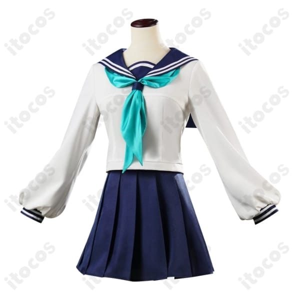 鹿乃子のこ／虎視虎子 セーラー制服コスプレ 高発色で再現度が高く長時間も快適
