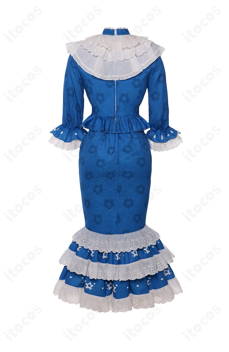 第五人格 彫刻師（ガラテア）コスプレ衣装 背面ディテール 披肩風デザインの全体像