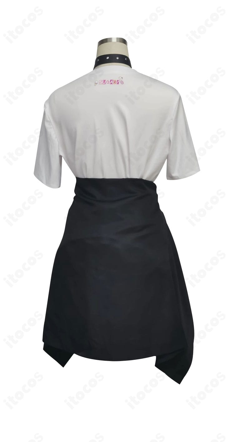 商品背面の杏山カズサ シュガーラッシュ衣装。背中の切り替えや装飾位置、後ろ姿のバランスが分かる写真。