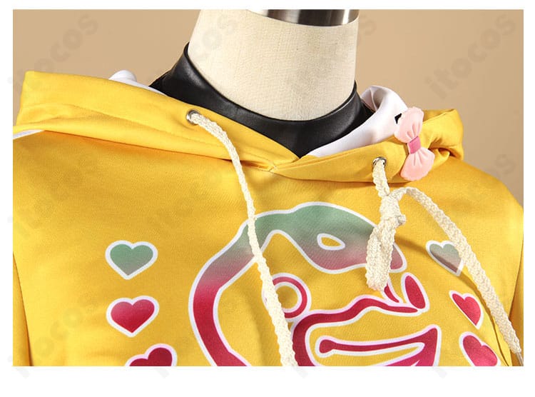 帽子の紐装飾ディテール。可愛らしい紐飾りの質感と結び目