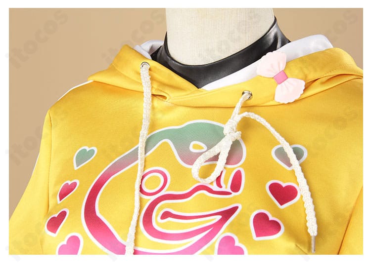 精緻な襟元ディテール。調香師B.Duck「Buffy」衣装の襟飾りと形状