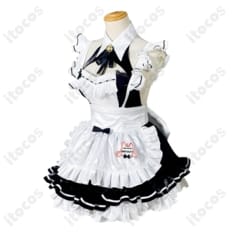 勝利の女神：NIKKE プリバティ アンカインド・メイド 猫耳付き メイド服 高再現で撮影映え - 2枚目の画像（サムネイル）