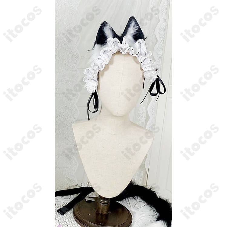 勝利の女神：NIKKE プリバティ アンカインド・メイド 猫耳付き メイド服 高再現で撮影映え - 5枚目の画像