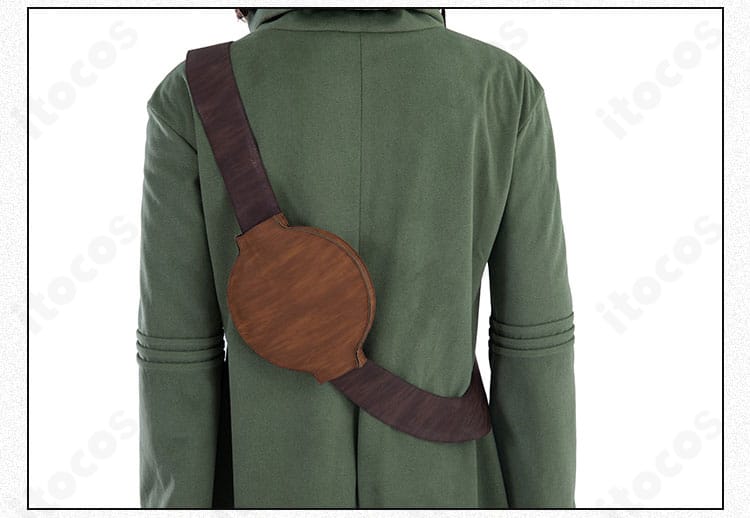 アローン衣装の背飾り部分。背面装飾の配置と質感を詳細に確認できる。