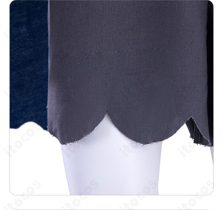 パンツの装飾細部。シワ表現と縫製ラインが映えるリトルナイトメアIII ロウの下半身ディテール