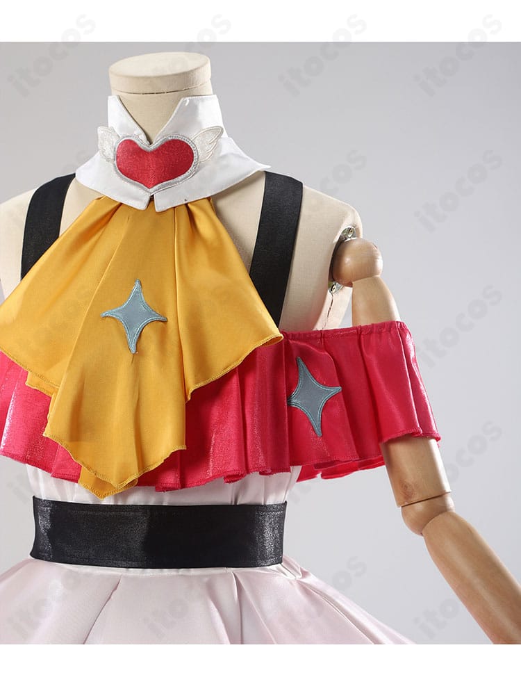 星野アイ コスプレ衣装のスカート装飾のクローズアップ。柄とボリューム感を示す画像