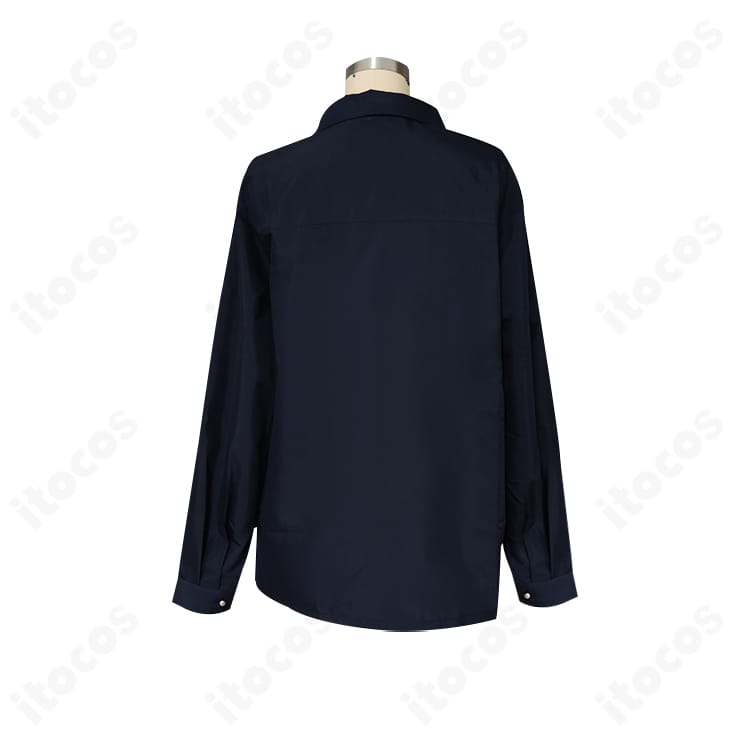 『あんさんぶるスターズ！』蓮巳敬人 私服（春～夏）コスプレ衣装の背面全体写真。シルエットの整いと縫製の仕上がりを確認できる画像。