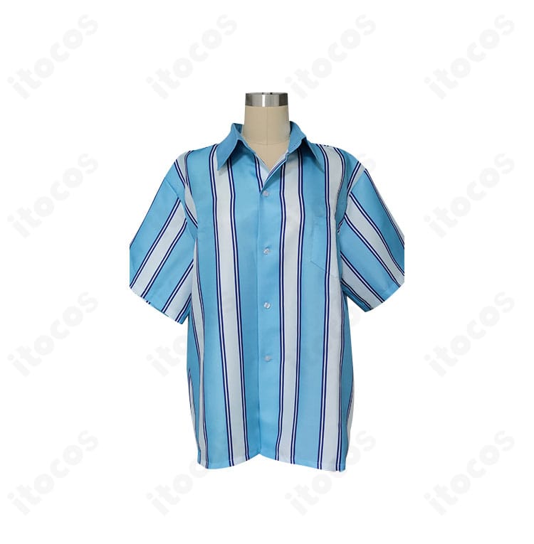 あんさんぶるスターズ！深海奏汰 私服（夏）コスプレ衣装の正面ディテール。配色とパターンが細部まで高再現で撮影映え。