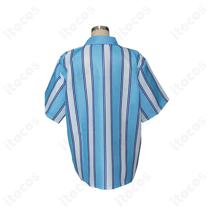 深海奏汰 私服（夏）コスプレ衣装の背面。後ろ姿のデザインや丈感、全体バランスを確認できる画像。