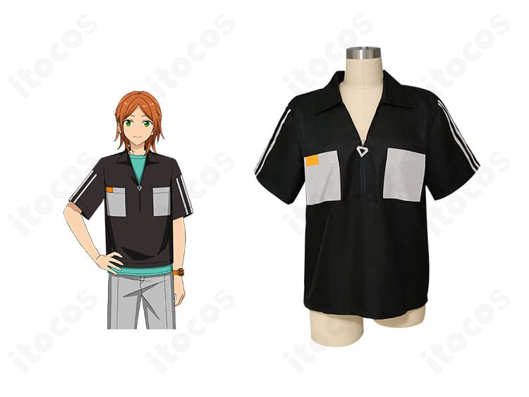 商品正面。あんさんぶるスターズ！葵ゆうた 私服（春〜夏）コスプレ衣装の全体像とディテールが分かる画像