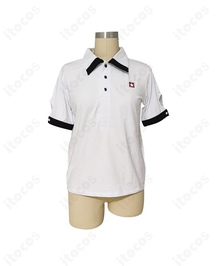 紫之創 私服（春～夏）コスプレ衣装の正面カット。高忠実度のカラーと自然なフォルムが分かる画像