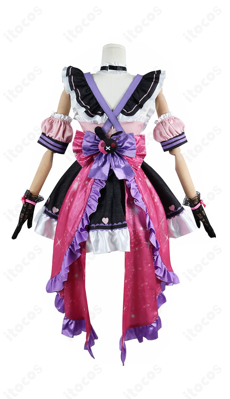 マリア・マリオネット新メイド衣装の背面。リボン位置やスカートの落ち感など背面ディテールが分かる画像