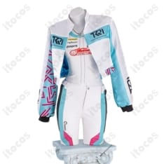 初音ミク レーシングミク KYOJO CUP 2024Ver. 高再現コスプレ衣装｜軽快フィットでイベント快適 - 2枚目の画像（サムネイル）
