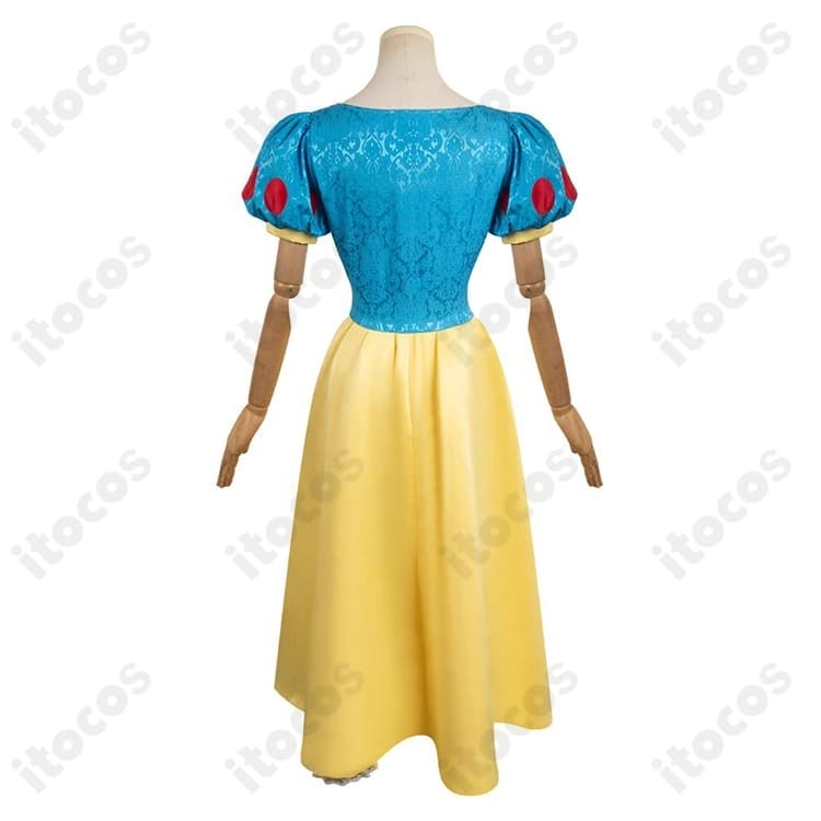 白雪姫 クラシックドレス コスプレ衣装｜高再現の色設計と上品シルエットで撮影映え - 4枚目の画像